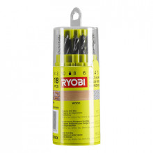 Ryobi - Set 18 punte mix - metallo - cemento - legno